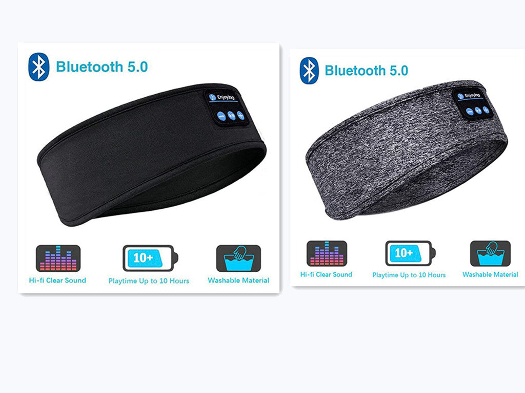 Bluetooth Sleep Headband - Wireless Sleep Headphones for Side Sleepers