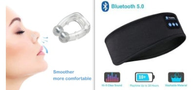 Bluetooth Sleep Headband - Wireless Sleep Headphones for Side Sleepers