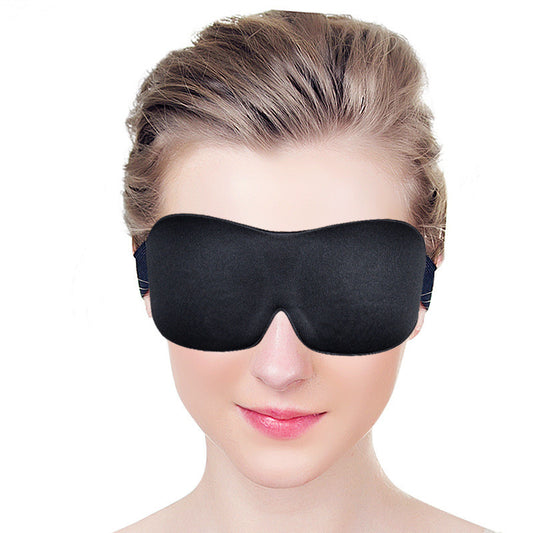 Sleep Better 3D Blackout Mask with Earplugs