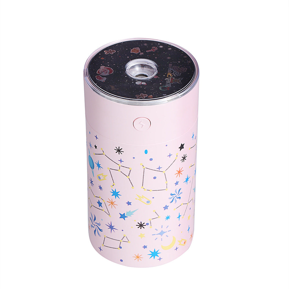 Star Projector Humidifier - Galaxy Night Light & Ultrasonic Humidifier for Better Sleep