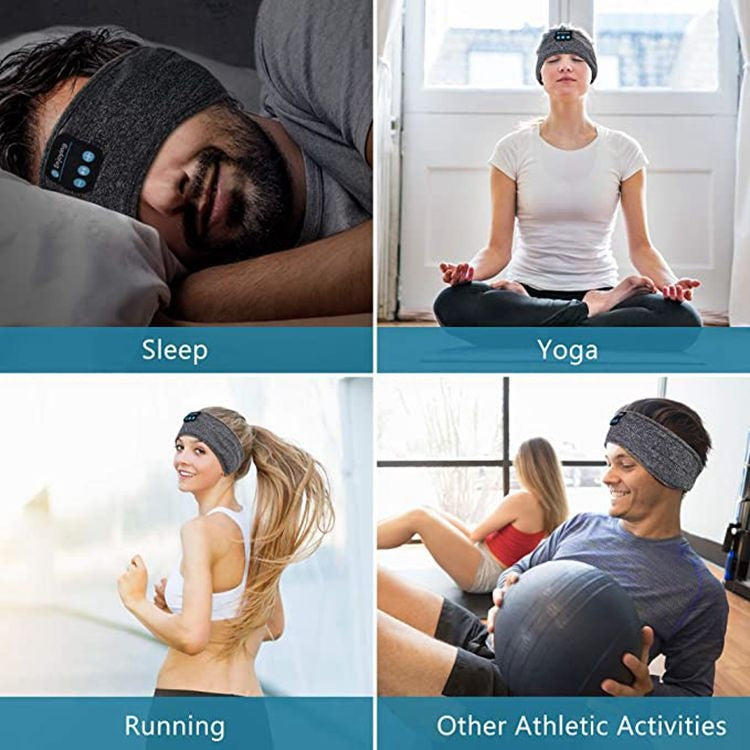 Bluetooth Sleep Headband - Wireless Sleep Headphones for Side Sleepers