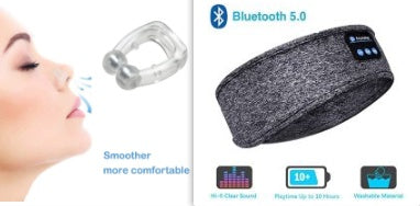 Bluetooth Sleep Headband - Wireless Sleep Headphones for Side Sleepers