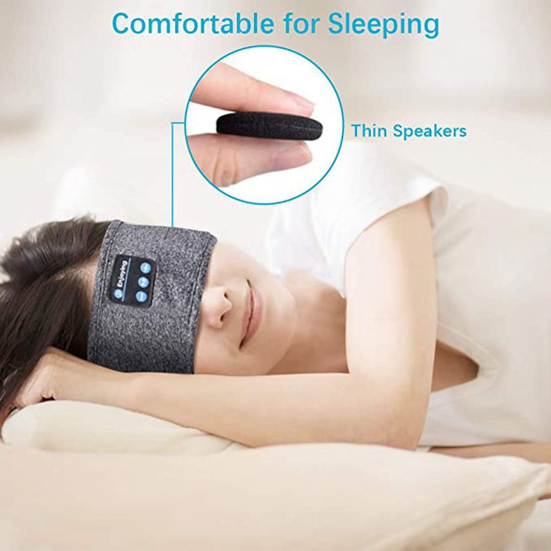 Bluetooth Sleep Headband - Wireless Sleep Headphones for Side Sleepers