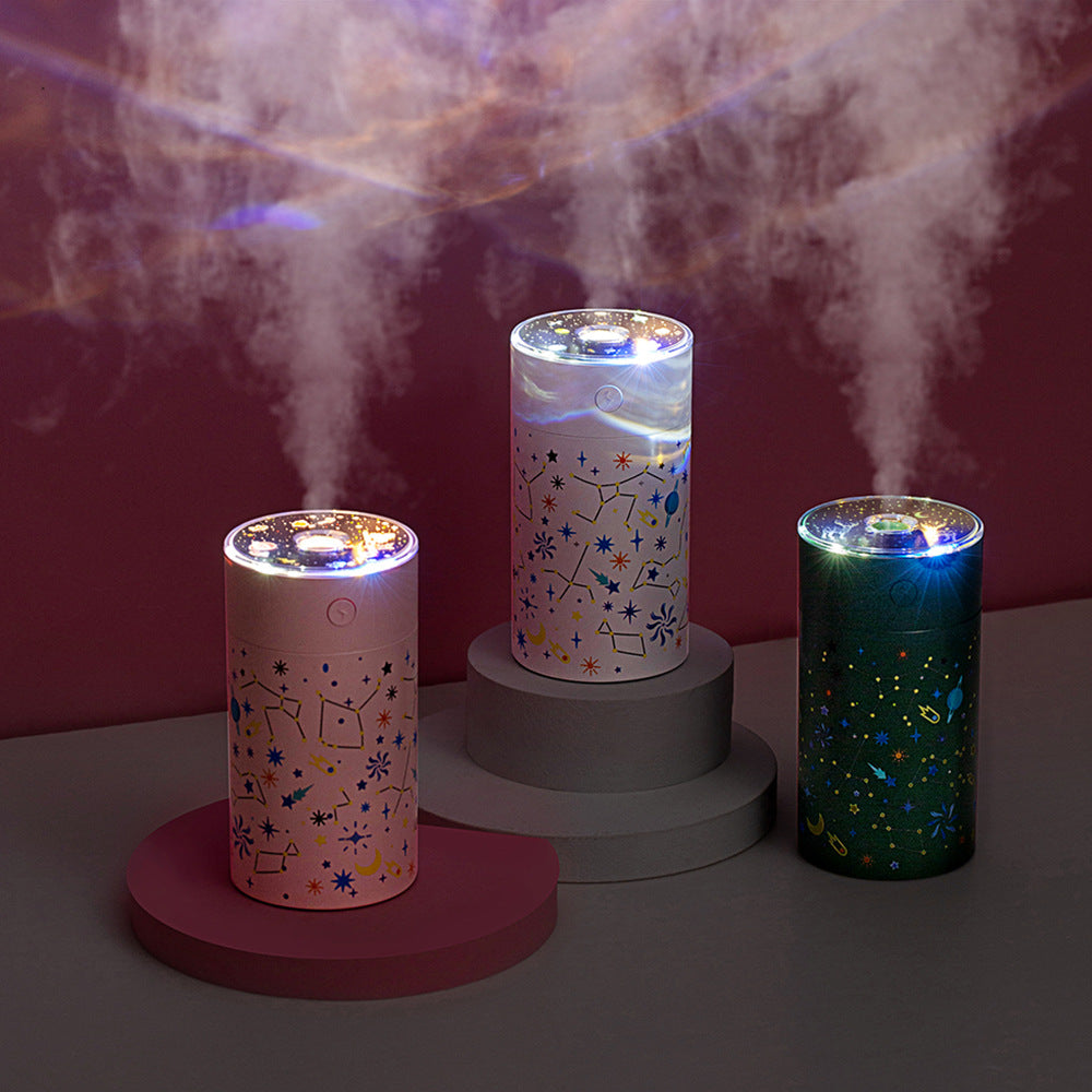 Star Projector Humidifier - Galaxy Night Light & Ultrasonic Humidifier for Better Sleep