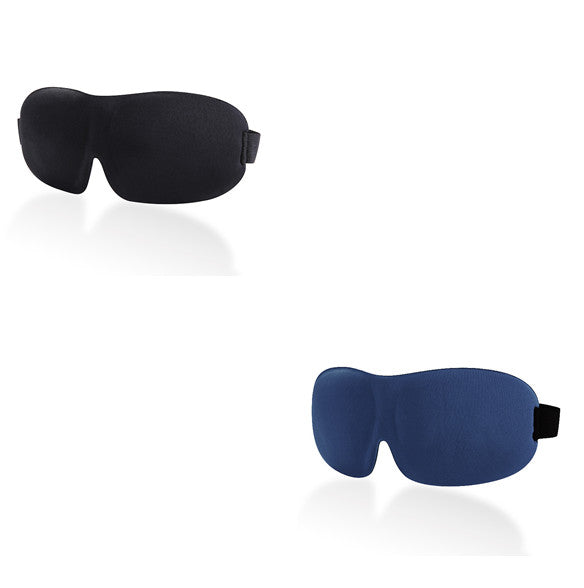 Sleep Better 3D Blackout Mask with Earplugs